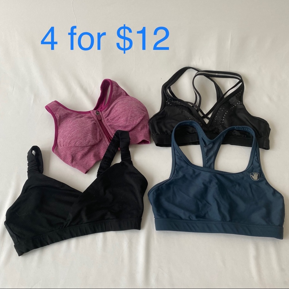 4 sports bras for 1 price